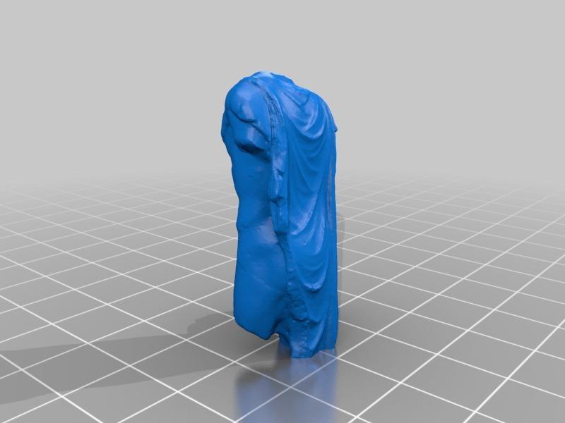 Scanned Torso of a Man