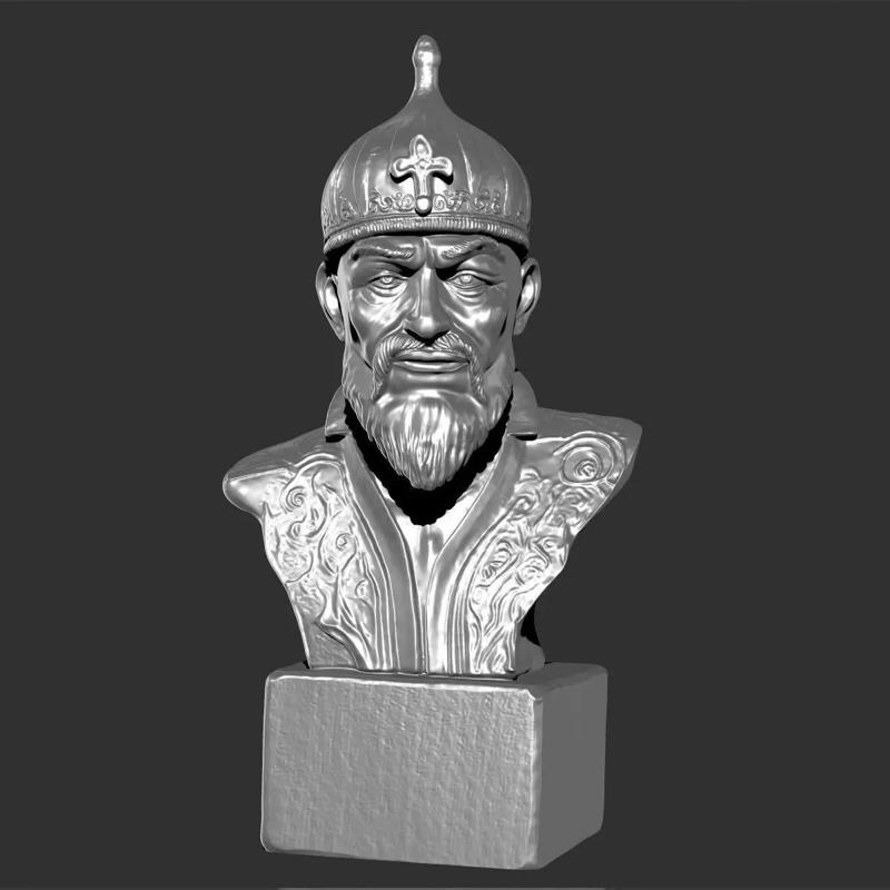 Amir Timur Bust- Emir Timur Bust - Tamerlane 3D model