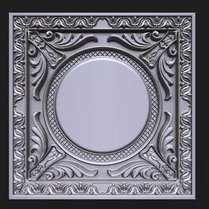 Carved decor element 02