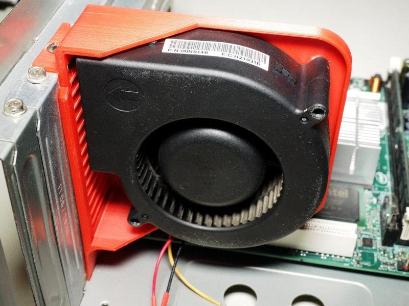 Expansion slot blower fan