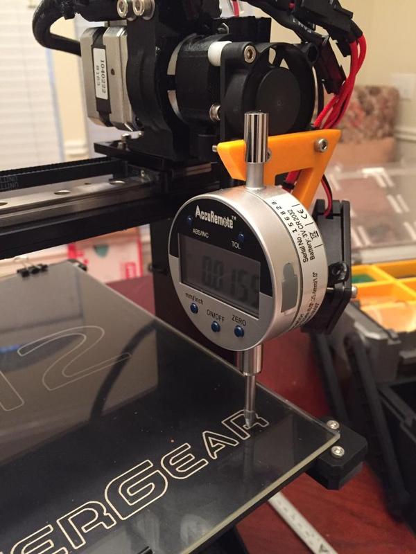 MakerGear M2 Dial Indicator Mount