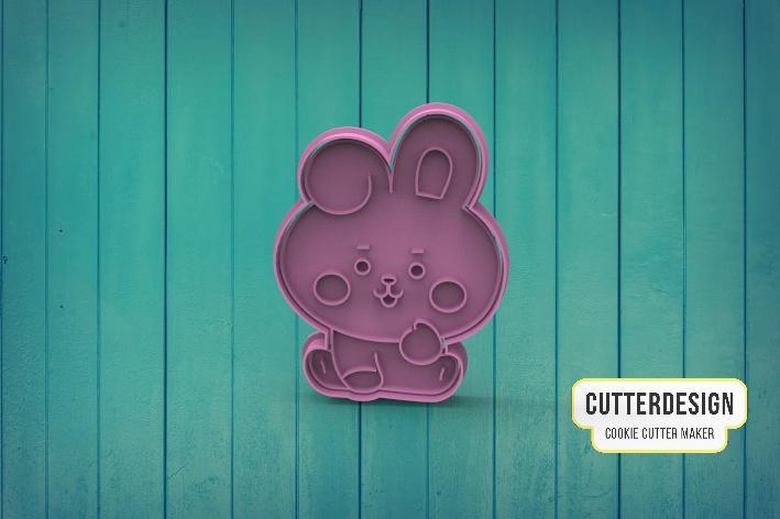 Cooky BT21 Cookie Cutter
