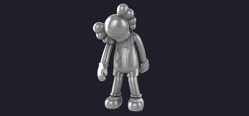 KAWS 3D MODEL