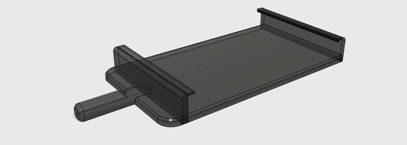 Nexus 7 2012 tablet Mount for the 3DR IRIS TX