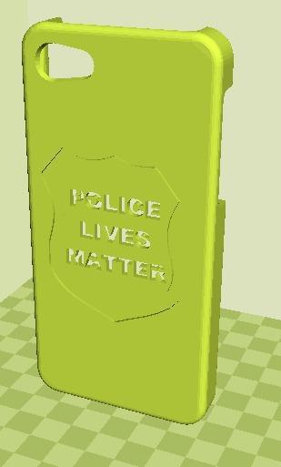 Police Lives Matter iPhone Case
