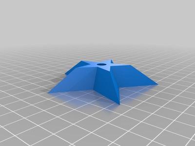 Modular Christmas Tree rotated for easier printing