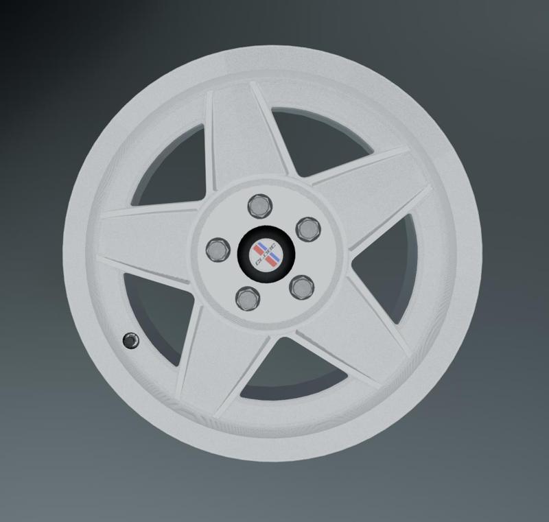 Bathurst Globe Wheel Rim 3D