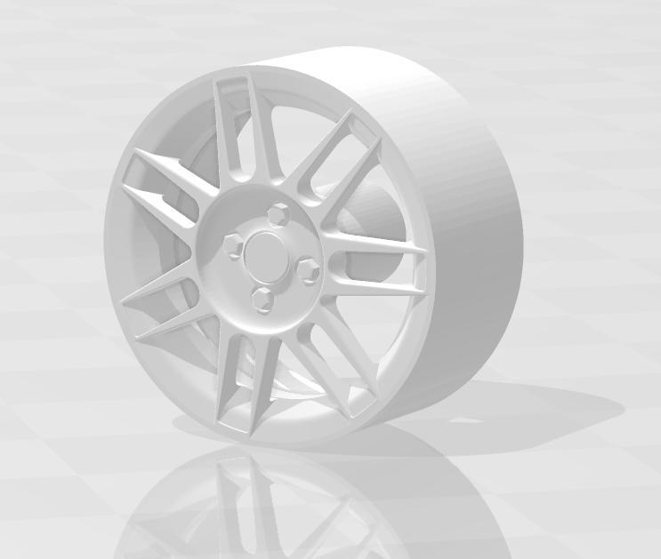 Speedline Corse 1124 Rally Wheels for Scale model 1/24 1/18 etc.