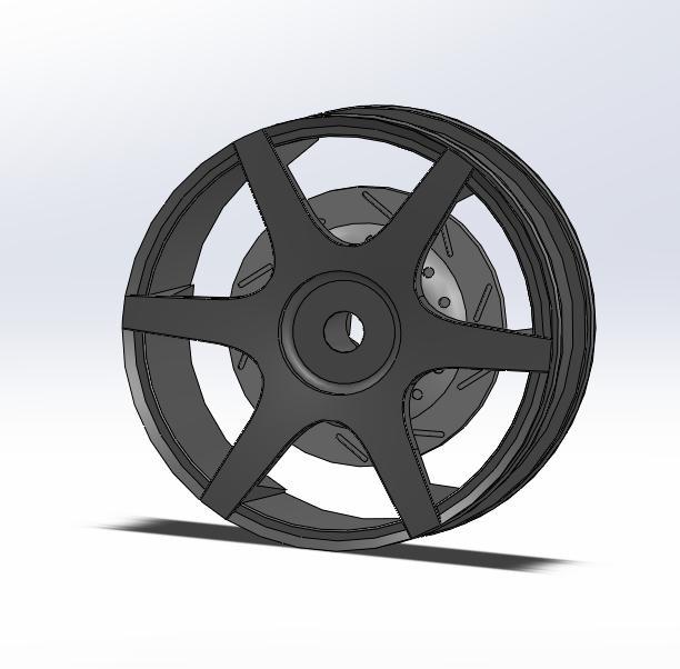 6-pin rims for Nikko Ne14 remote control car