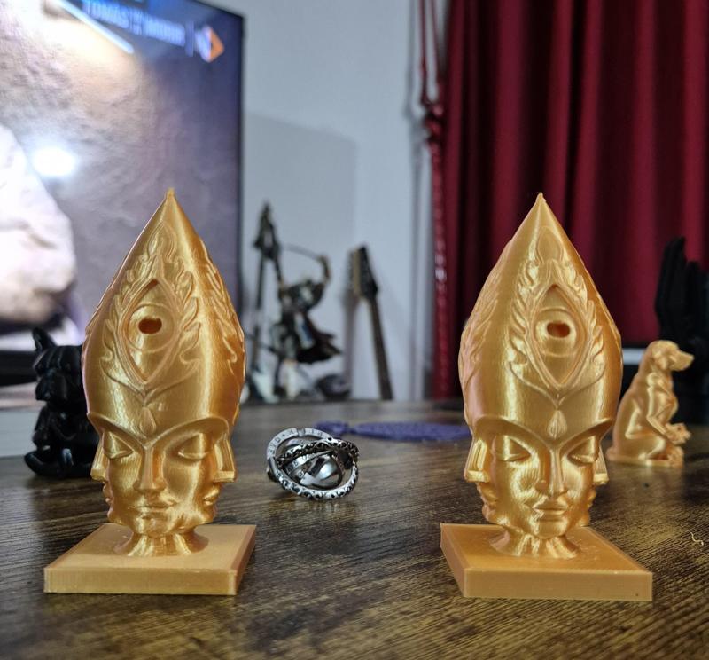 Tool Band Style Sculpture Inspired by Alex Grey