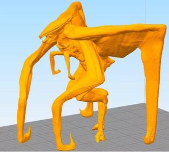Muto Male 3D Printing Sculpture
