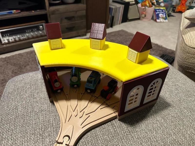 Round House for Brio and other Wooden Trains