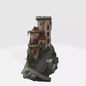 medieval castle tower 1