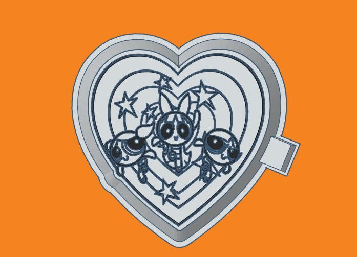 The Powerpuff Girls- Freshie Mold Housing