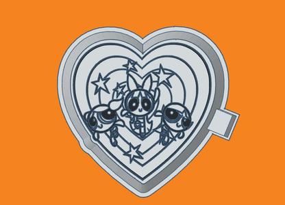 The Powerpuff Girls- Freshie Mold Housing