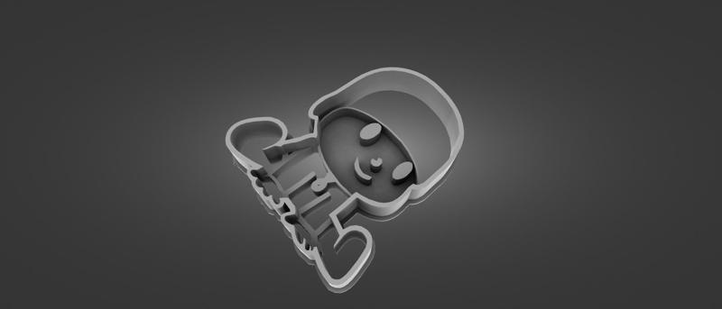 POCOYO, NINA, ELLY and PATO COOKIE Cutter