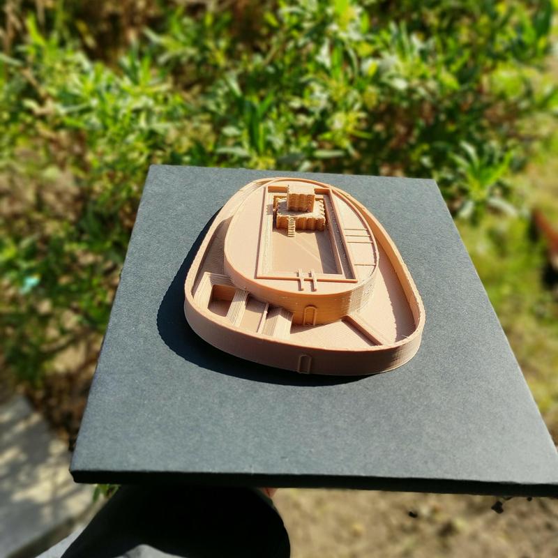 Oval Temple in Khafajah - Iraq