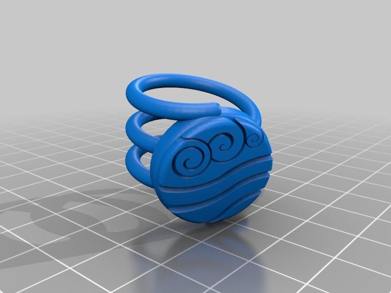 Avatar Four Nations Rings