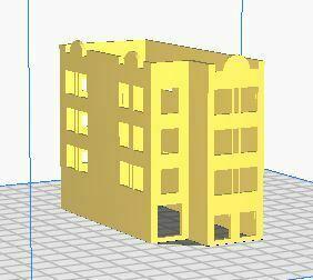USA Building scale n 1/160