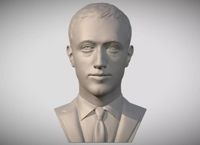 Mark Zuckerberg bust