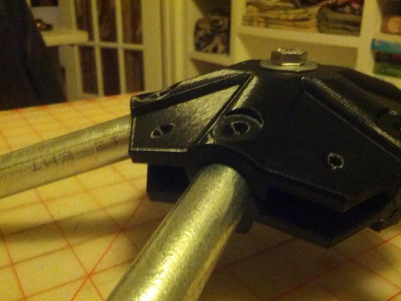 Apple Seed Geodesic Dome Connector 2.0