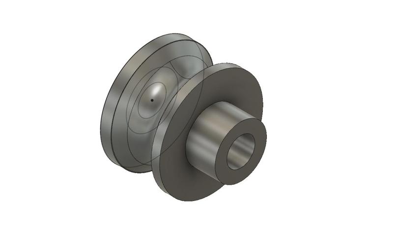 Small pulley for EAD jouef