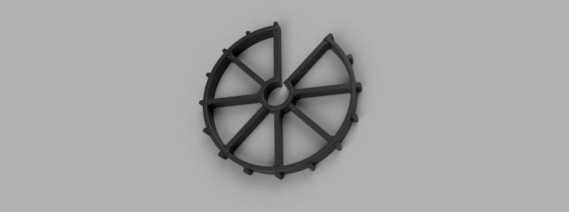 Concrete topping cap for concrete ( R. 4cm - 3/4''' rod)