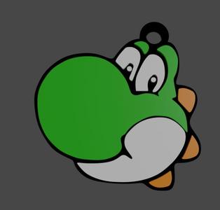 keychain yoshi/keychain yoshi