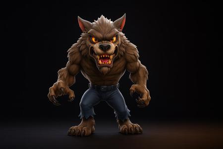 Ferocious Werewolf | Monster Figurine | Halloween Decor | Fantasy Miniature Collectible
