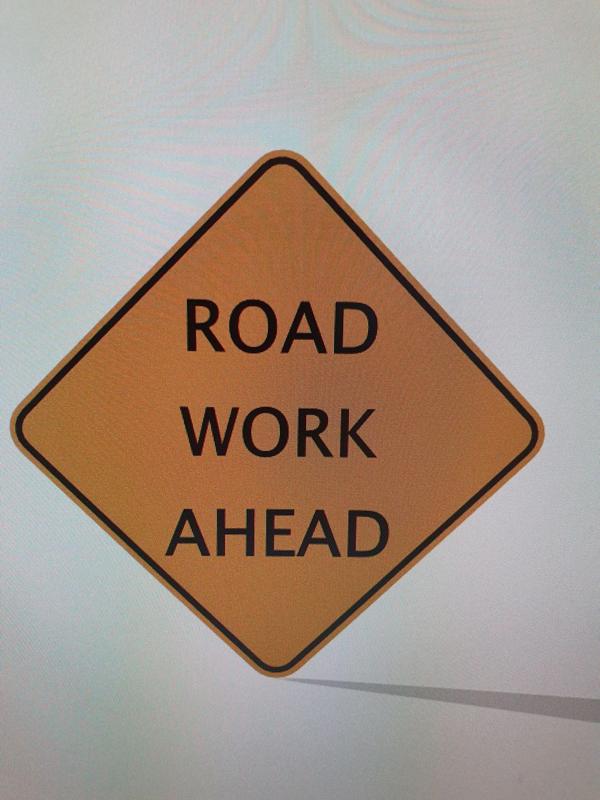US Signs - Roadworks