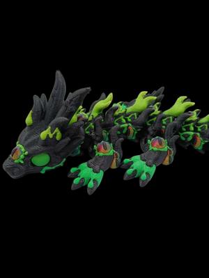Monster Dragon Baby and Glass Eyed Flexi