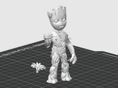 Young GROOT figurine