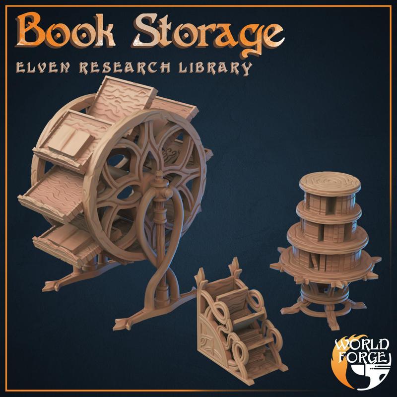 Book Storage - Elven Library