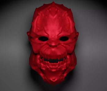 Atrocitus Face Mask - Gamer Cosplay Helmet
