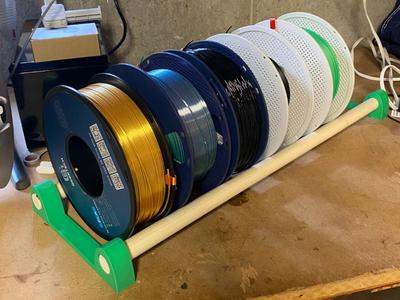 Filament Holder For Desk
