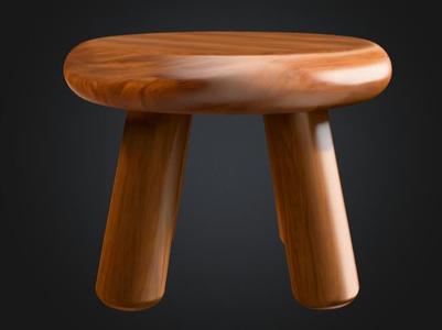A Minimalist Minature Stool