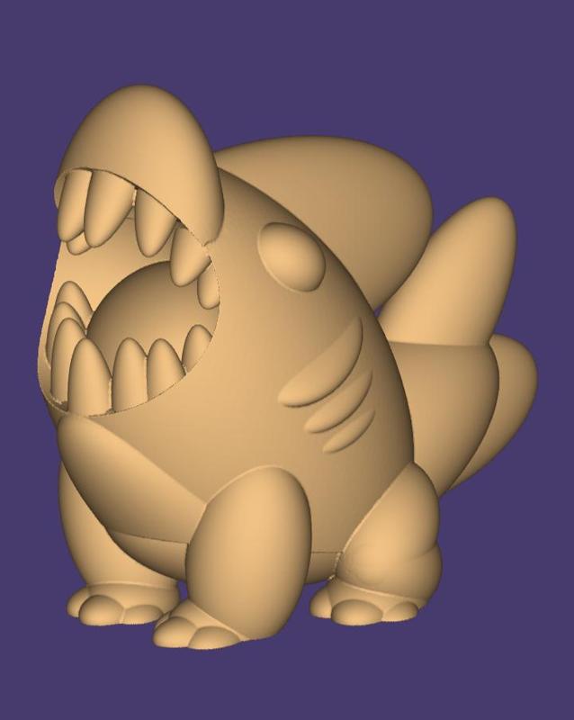 Jeff the baby land shark