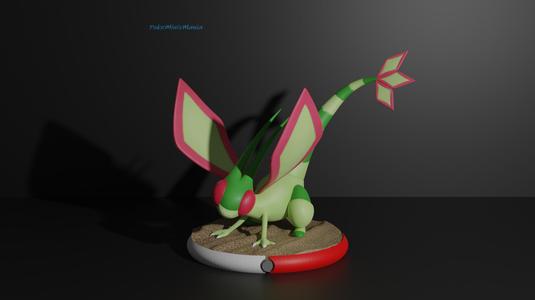 Flygon pokemon 3D print model