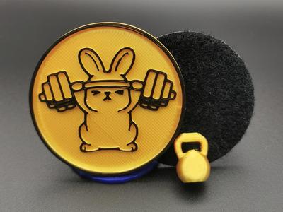 Patch lapin crossfit 