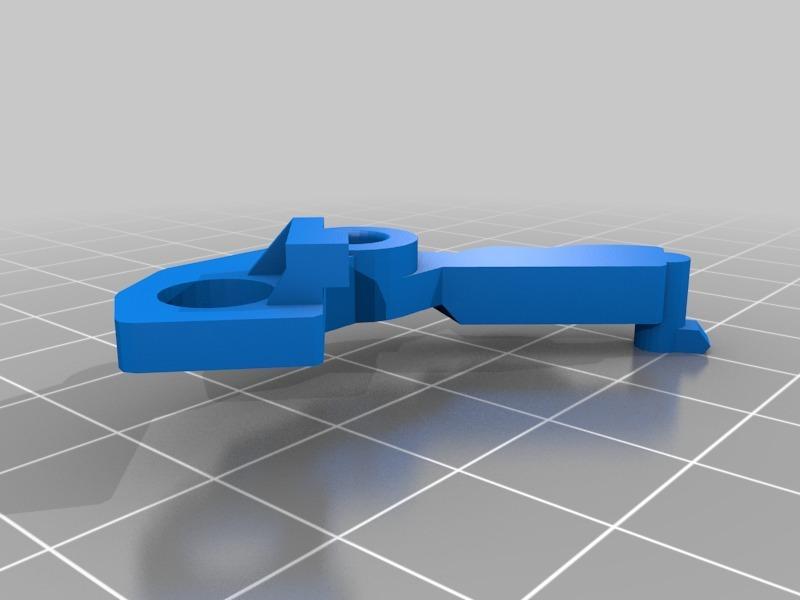 HP Laserjet 3000 series - #9 Lever, Lock, LeftUpper - RC1_7618_000CN