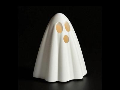 Ghost Tealight (No Supports Needed)
