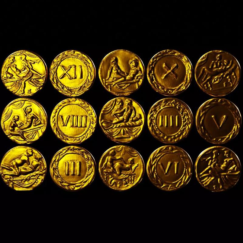Roman Spintria Coin Set - Exclusive Historical Collection