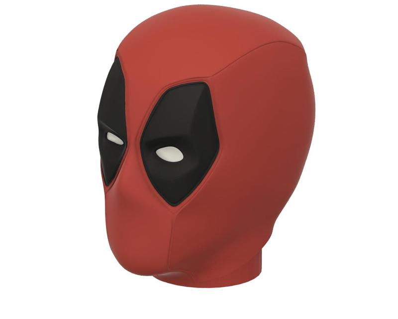 Deadpool head no AMS no paint