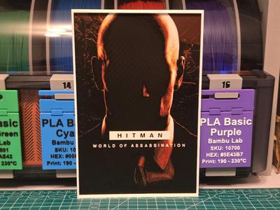Hitman: World of Assassination Poster - Hueforge