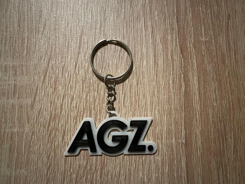 AGZ Agorazein C.Tangana AGZ Logo Key Ring