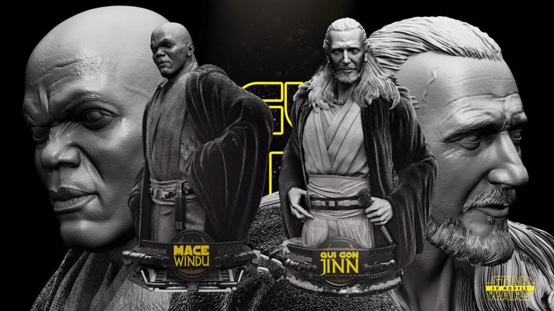 Mace Windu Bust - Tested and Ready for 3D printing