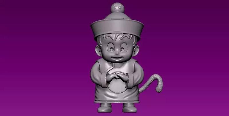 SonGoHan BaBy - statue - 3D print