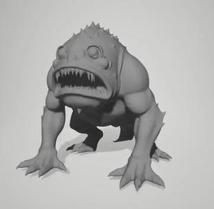 Abyssal Brute – Aquatic Monster Miniature