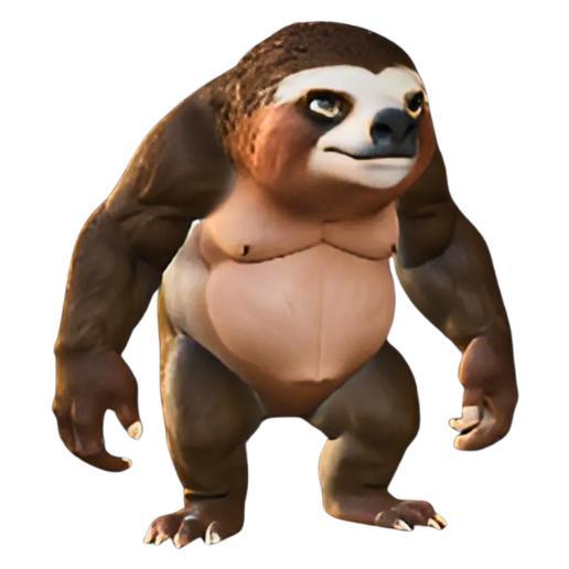 Savage Sloth Warrior