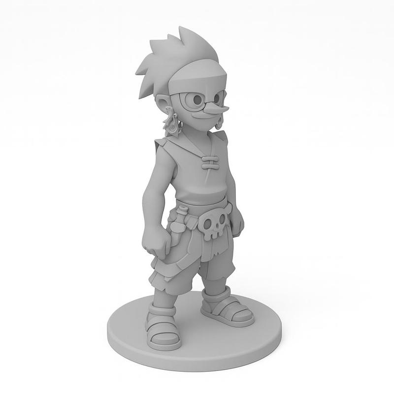 Dofus Masqueraider Mystique Man STL